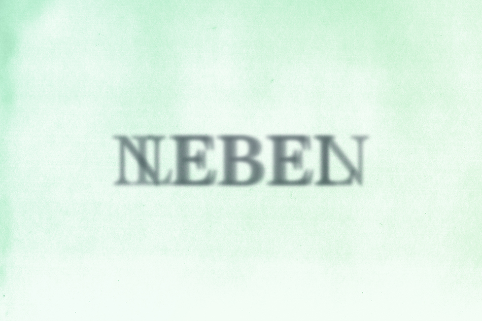 typography-Poetry "Leben-Nebel" für Weiter Schreiben Schweiz © Hoseyn A Zadeh. . 