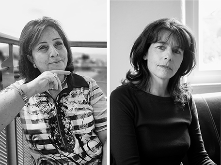 Porträts von Chadia Atassi und Catherine Lovey © Privat / Giulia Ferla